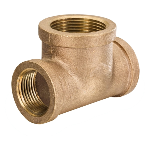 Usa Industrials Pipe Fitting - Brass - Class 125 - Branch Tee - 3/4 x 1 NPT Female ZUSA-PF-18955 - main